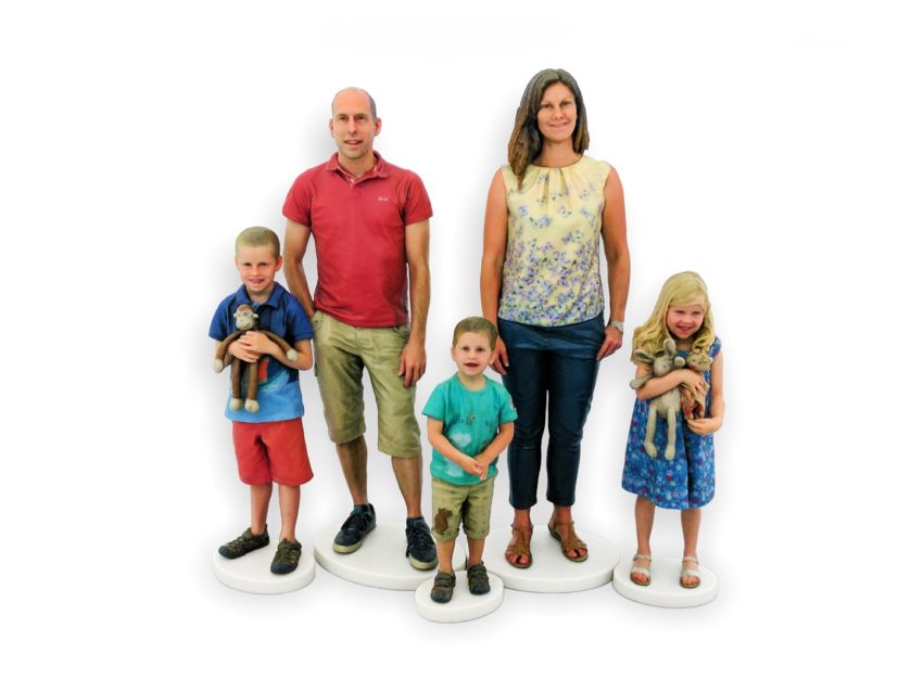 3D Printed Family Figurines in USA